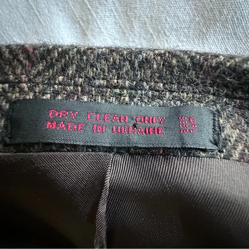 English Manor Blazer Mens 46 Herringbone Tweed Sport Coat Equestrian Heritage - Picture 13 of 13